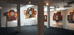 Main Gallery of the Bath House Cultural Center at White Rock Lake in Dallas, Texas, during keith Clementson's exhibit titled "White Rock".