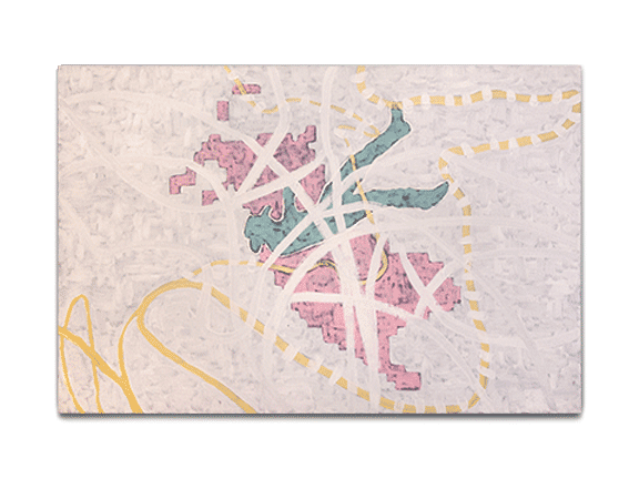 Image of the fifteenth figurative painting in this series of abstract art.