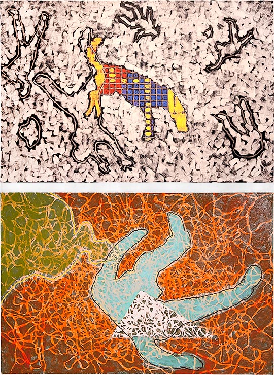 original oil on canvas paintings by a texas artist