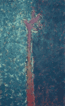 Abstract oil painting from Keith Clementon's body of past work.